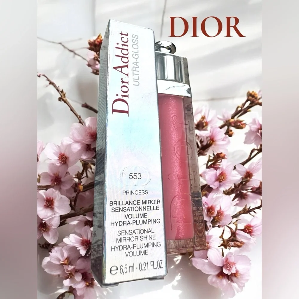 DIOR ADDICT ULTRA-GLOSS 553 PRINCESS HYDRA-PLUMPING LIPGLOSS. NEW IN BOX. - Picture 9 of 9